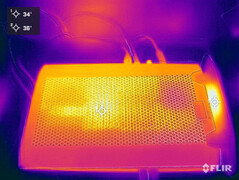 Gehäuseunterseite im Leerlauf