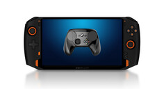 Gaming-Handhelds wie der abgebildete One Xplayer gewinnen zunehmend an Beliebtheit. (Bild: One-Netbook / Valve, bearbeitet)