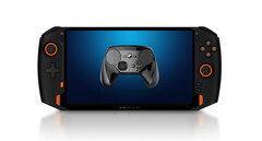 Gaming-Handhelds wie der abgebildete One Xplayer gewinnen zunehmend an Beliebtheit. (Bild: One-Netbook / Valve, bearbeitet)