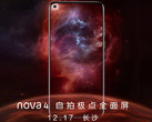 Huawei Nova 4: Launch für das Loch-Handy mit In-Display-Selficam am 17. Dezember.