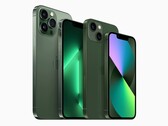 Sowohl das iPhone 13 als auch das iPhone 13 Pro sind jetzt in Grün verfügbar. (Bild: Apple)