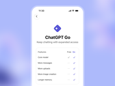 Abos wie ChatGPT-Go bieten u.a. erweiterte Nutzungslimits und mehr Funktionen.