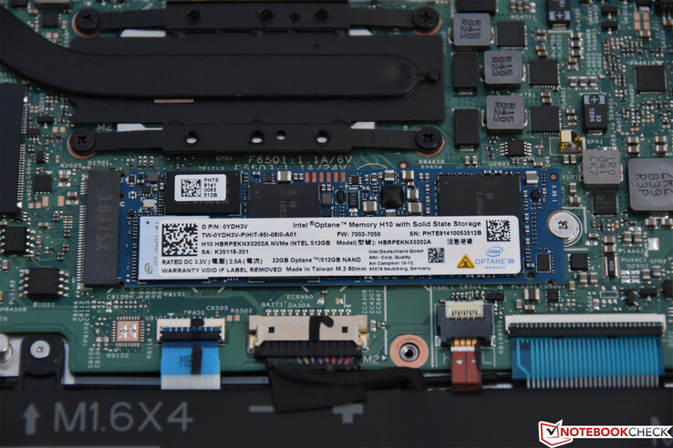 Die interne NVMe-SSD