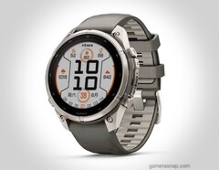 Die Garmin Fenix 9 Pro Solar setzt auf ein sparsames MiP-Display.
