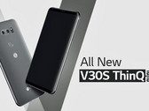 Das LG V30 in der V30S ThinQ-Variante. Ein wenig mehr Speicher und neue Software-Features.