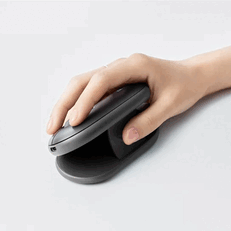 Logitech Pebble Up Maus in Schwarz