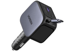 Ugreen hat ein neues Autoladegerät für die Bordsteckdose auf den Markt gebracht. (Bildquelle: Amazon)