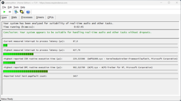 LatencyMon - Überblick