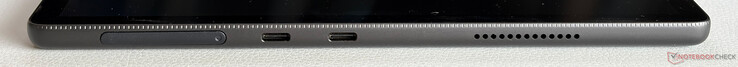 Links: SD-Kartenleser, 2x USB-C 4.0 (40 Gbit/s, DisplayPort, Power Delivery)
