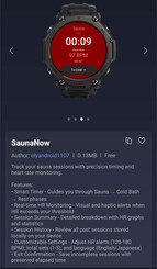 Mit einer App lassen sich Saunagänge tracken