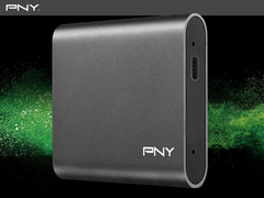 Elite-X Type-C USB 3.1: Schnelle portable SSD von PNY.