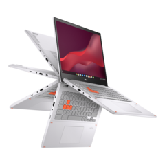 ChromeBook Vibe CX34 Flip: Das ChromeBook soll sich auch zum Spielen nutzen lassen (Bild: Asus)