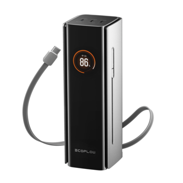 EcoFlow Rapid Pro Powerbank (27 650 mAh, 300 W, Integriertes 140 W Kabel)