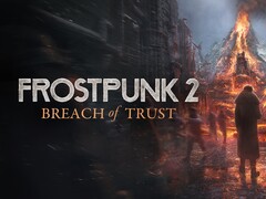 Das offizielle Key‑Artwork zu Frostpunk 2: Breach of Trust