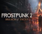 Das offizielle Key‑Artwork zu Frostpunk 2: Breach of Trust