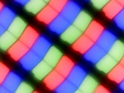 Subpixel: Nicht körnig, relativ glatt, aber etwas unklar