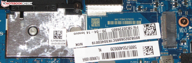 Es gibt Platz für eine zweite NVMe-SSD im M.2-2280-Format