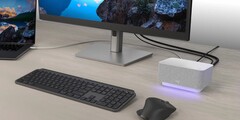 Das Logi Dock bietet nicht nur viele Anschlüsse, sondern auch eine integrierte Freisprecheinrichtung. (Bild: Logitech)
