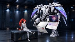 MSI Crosshair A16 HX MLG Edition in einem Werbebild (bearbeitet)