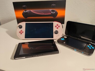 Im Vergleich mit Nintendo Switch 1 und New Nintendo 2DS XL