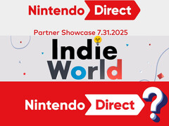 Banner für Nintendo Direct Partner Showcase, Indie World und Nintendo Direct (Bildquelle: Nintendo of America mit Bearbeitungen)