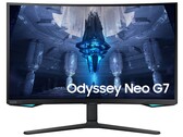 Samsung präsentiert mit dem Samsung Odyssey Neo G7 ein Schwestermodell des Samsung Odyssey Neo G8. (Bild: Samsung)