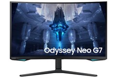 Samsung präsentiert mit dem Samsung Odyssey Neo G7 ein Schwestermodell des Samsung Odyssey Neo G8. (Bild: Samsung)