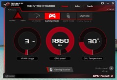 Asus GPU Tweak (Gaming Mode)