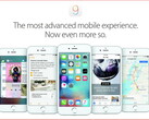 Apple: iOS 9 als kostenloses Update ab 16. September verfügbar