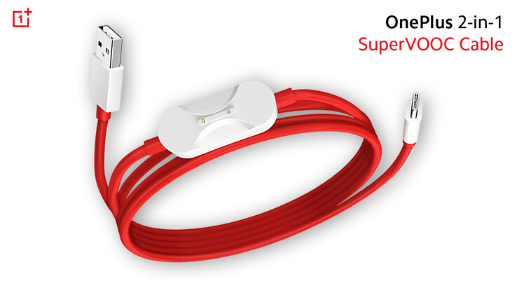 OnePlus 2-in-1 SuperVOOC-Ladekabel (Bildquelle: OnePlus)