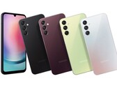 Das Samsung Galaxy A24 kombiniert eine 50 MP f/1.8 Hauptkamera mit zwei niedrig auflösenden Sensoren. (Bild: Samsung)
