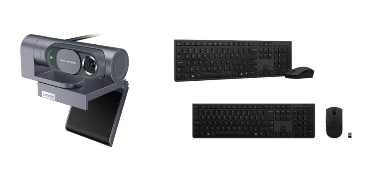 Die 4K Pro Webcam löst hoch auf, die Maus-Tastatur-Combo soll ökologisch sein