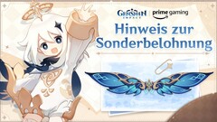 Genshin Impact: Prime Gaming kündigt stylischen Windgleiter Wings of Starlit Feast als exklusive Belohnung an.