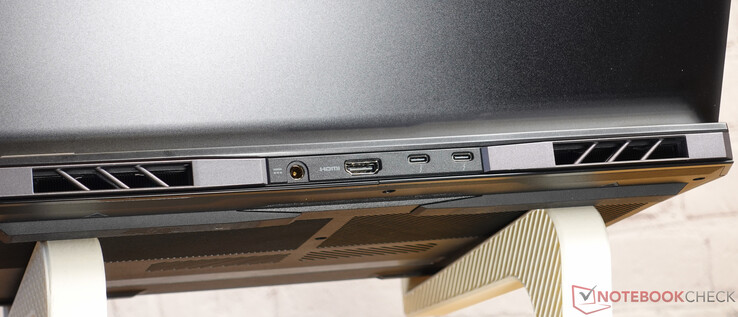 DC-Spannungsversorgung, HDMI, 2 x Thunderbolt USB-C