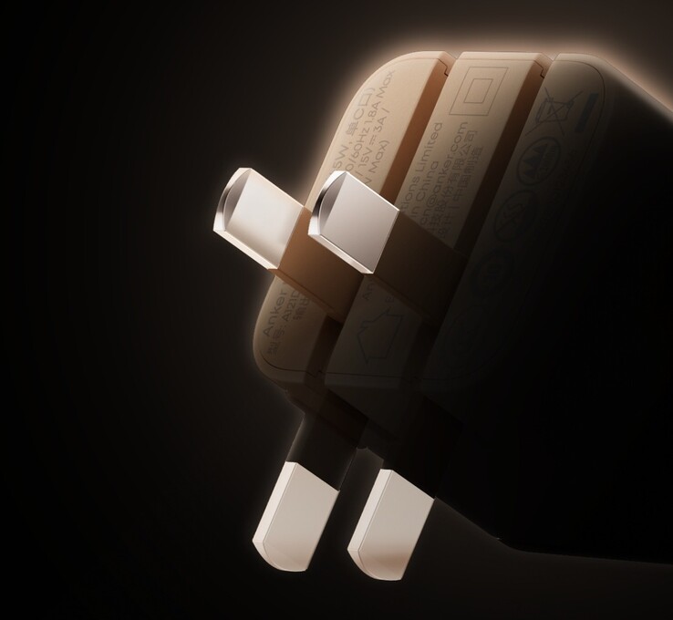 Ein neues USB-C-Netzteil von Anker wurde in den sozialen Medien angeteasert (Bildquelle: Anker via Weibo)