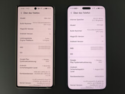 von links: Magic V5 und Magic 7 Pro (Bildquelle: Daniel Schmidt)