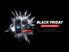 Auch Insta360 kündigt seine Black Friday-Deals bereits jetzt an, einen Gutschein für einen Gratis-Selfie-Stick kann man sich bereits sichern.