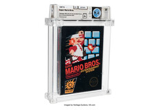 Diese Kopie von Super Mario Bros. für das Nintendo Entertainment System wurde für 660.000 US-Dollar versteigert. (Bild: Heritage Auctions)
