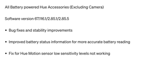 Änderungsprotokoll für die Softwareversion 67.116.1/2.85.1/2.85.5