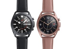 Die Galaxy Watch 3, hier in 45 und 41 mm Größe, bietet auch Sturz-Erkennung und eine Gestensteuerung.