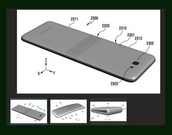 Ein weiteres Samsung-Patent für ein foldable Smartphone