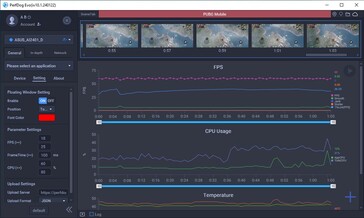 Perfdog PUBG Mobile (Setting HDR/Extrem): 60 FPS