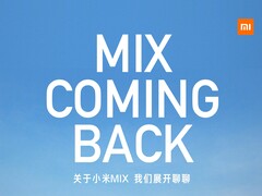 Das Xiaomi Mi Mix Fold aka Mi Mix 4 startet am 29. März 2021, zumindest verkündet der aktuelle Teaser ein Comeback der Mix-Familie.