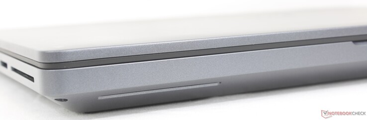 Vorderseite: keine Anschlüsse