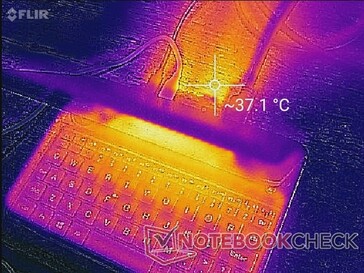 Hinterer Luftauslass