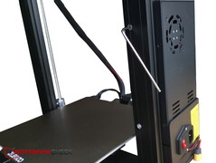 Netzteil mit 2 Schrauben anbringen