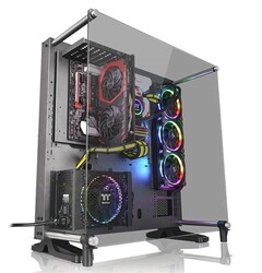 Thermaltake bringt mit dem P5 TG Ti ein neues Echtglas-Wandgehäuse