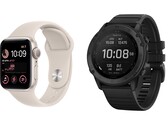 Interessante Smartwatch-Modelle von Apple und Garmin gibts jetzt zum Bestpreis. (Bild: Apple / Garmin)