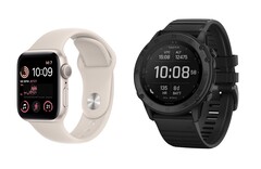 Interessante Smartwatch-Modelle von Apple und Garmin gibts jetzt zum Bestpreis. (Bild: Apple / Garmin)