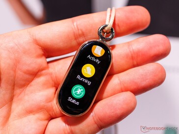 Die Nutzung ist auch an einer Kette möglich...